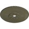 Ekena Millwork Melonie Ceiling Medallion (Fits Canopies up to 6 1/4"), 36 1/4"OD x 1 7/8"P, Painted Turtle CM36MEPTF - alternate 4